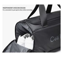 Sac à bandoulière de voyage imperméable et résistant, rangement pour chaussures