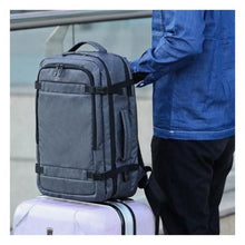 Sac à dos d'affaires USB multifonctionnel étanche voyage sac à dos pour pc -noir