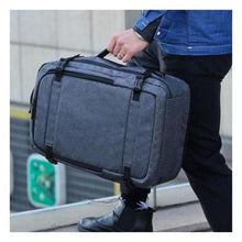 Sac à dos d'affaires USB multifonctionnel étanche voyage sac à dos pour pc -noir