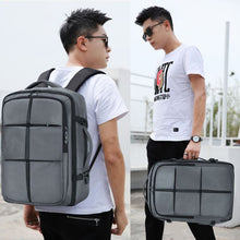 Sac à dos de voyage et affaires, compatible PC portable jusqu'à 17,6 pouces