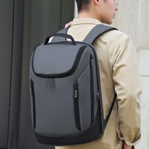 Sac à dos de voyage étanche pour ordinateur 15,6 pouces avec port de charge USB