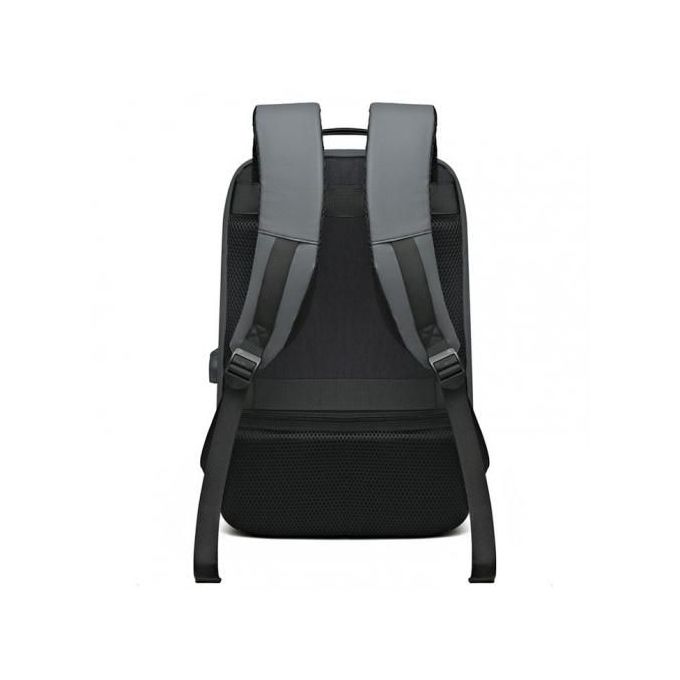 Sac à dos de voyage étanche pour ordinateur 15,6 pouces avec port de charge USB
