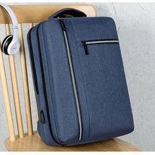 Sac à dos d'ordinateur de voyage de mode, sac d'affaires d'école anti-vol(