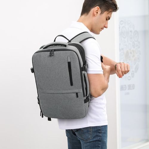 Sac à dos étanche multifonctionnel pour pc, antivol +port USB, résistant à l'eau