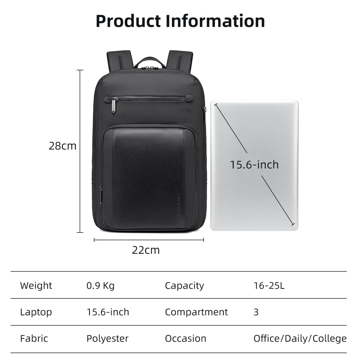 Sac à Dos Exécutif Arctic Hunter B00877