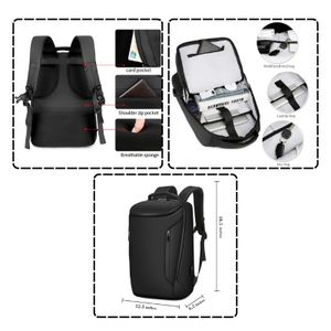 Sac à dos Luxe polyvalent pour PC portable, école, travail et loisirs