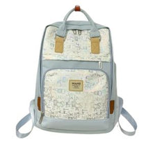 Sac à dos mode, grand compartiment et poche avant, voyages, l'école et pratique.