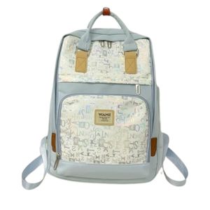 Sac à dos mode, grand compartiment et poche avant, voyages, l'école et pratique.