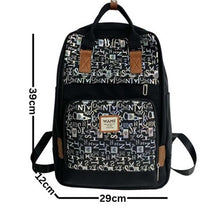 Sac à dos mode, grand compartiment et poche avant, voyages, l'école et pratique.
