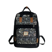 Sac à dos mode, grand compartiment et poche avant, voyages, l'école et pratique.