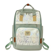 Sac à dos mode, grand compartiment et poche avant, voyages, l'école et pratique.
