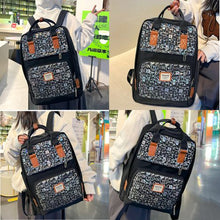 Sac à dos mode, grand compartiment et poche avant, voyages, l'école et pratique.