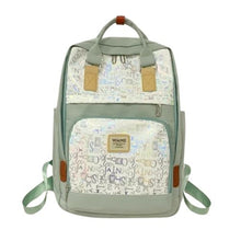 Sac à dos mode, grand compartiment et poche avant, voyages, l'école et pratique.