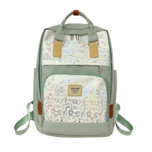 Sac à dos mode, grand compartiment et poche avant, voyages, l'école et pratique.