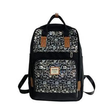 Sac à dos mode, grand compartiment et poche avant, voyages, l'école et pratique.