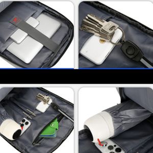 Sac à dos moderne avec poches multiples et confort optimal pour longues journées