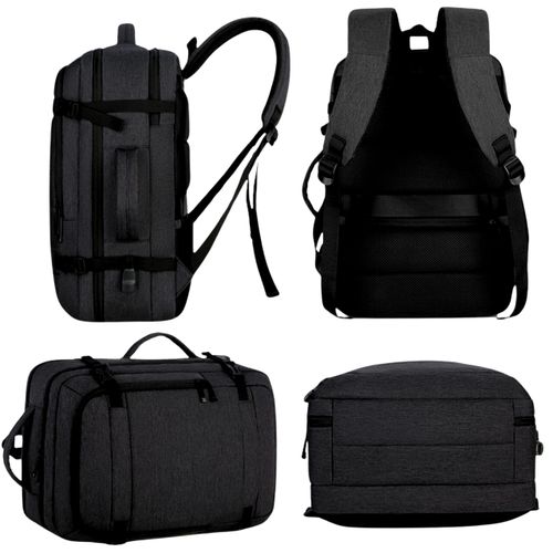 Sac à dos multifonction 17 pouces, idéal pour déplacements quotidiens et voyages