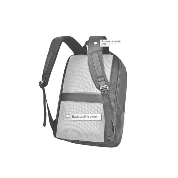 Sac à Dos Multifonctionnel + Compartiments de Rangement et Port de USB, cartable