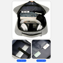 Sac à dos pour ordinateur portable 15,6pouce cartable de voyage durable port USB