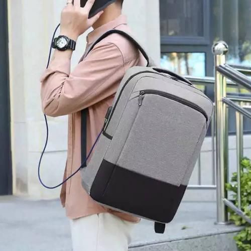 Sac à dos pour ordinateur portable 15,6pouce cartable de voyage durable port USB