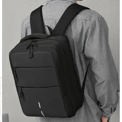 Sac à dos pour PC 16" de grande capacité, sac d'affaire,voyage étanche, port USB