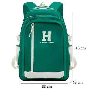 Sac à dos scolaire pratique, grande capacité, design élégant et moderne
