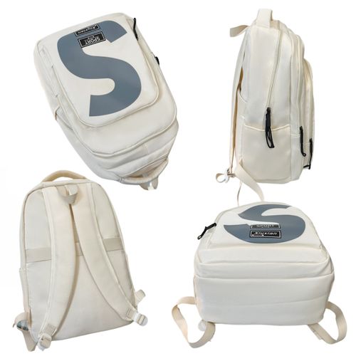 Sac à dos spacieux avec rangement pour tablette, ordinateur et objets essentiels