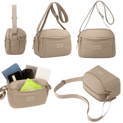 Sac à main compact et pratique avec poche zippée, parfait pour vos sorties.