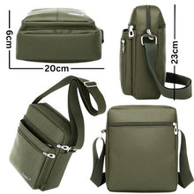 Sac compact et léger pour homme avec rangements sécurisés et design moderne.