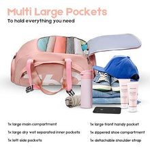 Sac de Sport, Fitness Bag, Sac a Dos Rangement vêtements Voyage Pliable et léger