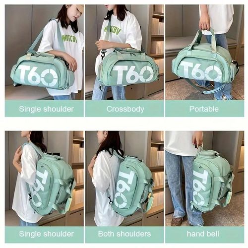 Sac de Sport, Fitness Bag, Sac a Dos Rangement vêtements Voyage Pliable et léger