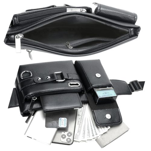 Sac de taille pratique avec poche, parfait pour voyage, activité, sport, travail