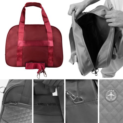 Sac de voyage cabine avec poches zippées - Organisation parfaite en déplacement