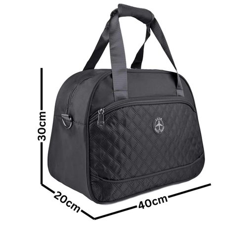 Sac de voyage cabine avec poches zippées - Organisation parfaite en déplacement