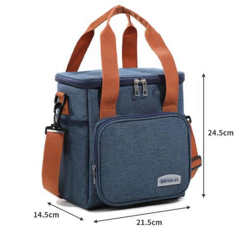 Sac isotherme à double compartiment pour repas, idéal pour les sorties , voyages
