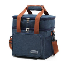 Sac isotherme à double compartiment pour repas, idéal pour les sorties , voyages