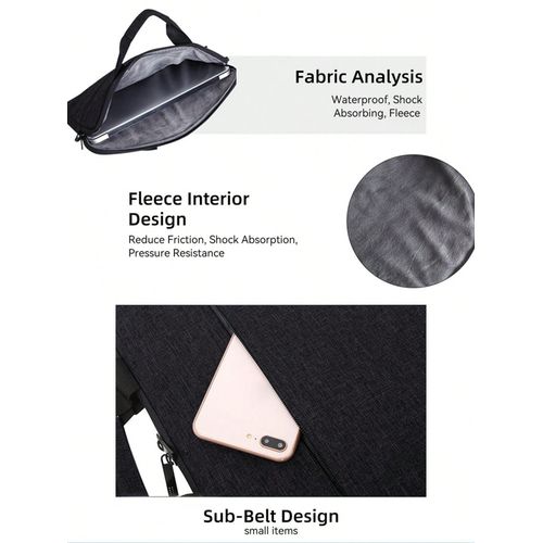 Sacoche pour PC portable 13 pouce, Cartable d'affaire, voyage, bag ordinateur