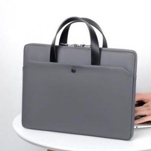 Sacoche pour PC, Sac à main 15,6 pouces, sac à bandoulière, case pour PC, malet