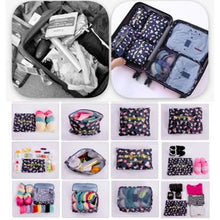 Set de 6 pochettes de rangement voyage pratiques pour organiser vos bagages .