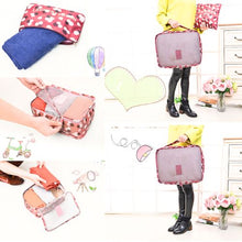 Set de 6 pochettes de rangement voyage pratiques pour organiser vos bagages .