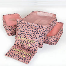 Set de 6 pochettes de rangement voyage pratiques pour organiser vos bagages .