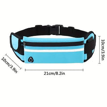 Sport Sac Banane Imperméable, Poitrine Décontracté Ceinture de Téléphone étanche