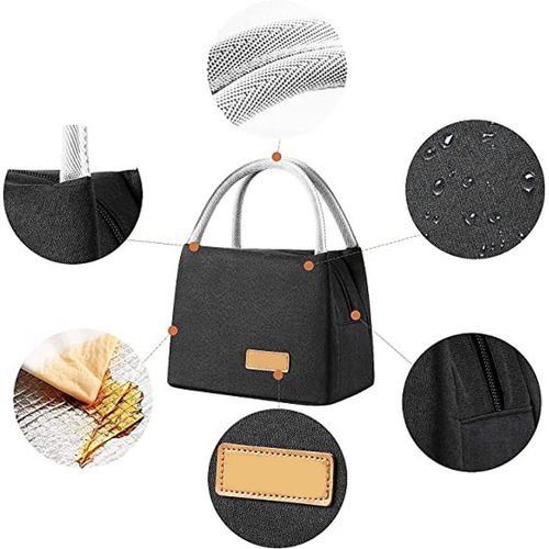 Tasty Food Lunch Sac Isotherme, Bag, Pochette, Conteneur Aliments pour Voyage, Pique-Nique