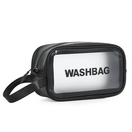 Trousse de Toilette Cosmétiques, Sac de Voyage Transparent Portable de rangement