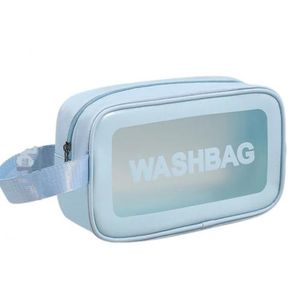 Trousse de Toilette Cosmétiques, Sac de Voyage Transparent Portable de rangement