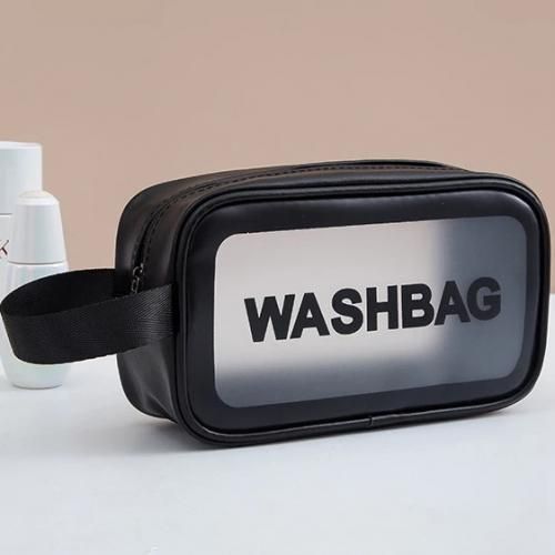 Trousse de Toilette Cosmétiques, Sac de Voyage Transparent Portable de rangement