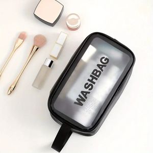 Trousse de Toilette Cosmétiques, Sac de Voyage Transparent Portable de rangement