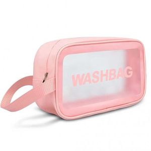 Trousse de Toilette Cosmétiques, Sac de Voyage Transparent Portable de rangement