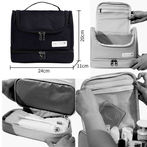 Trousse de toilette pratique et résistante à l'eau pour voyages et déplacements