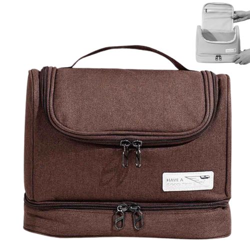 Trousse de toilette pratique et résistante à l'eau pour voyages et déplacements